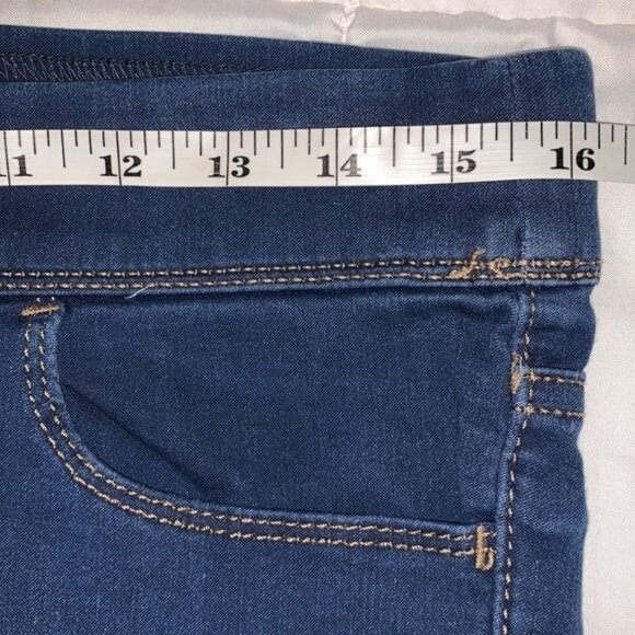 Gloria Vanderbilt Amanda Classic Tapered Jeans Size 12 Average Fit Dark Blue Str - Picture 10 of 12